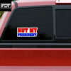 FDT Fuck Trump -Anti-Trump NOT MY PRESIDENT Sticker and Car Magnet