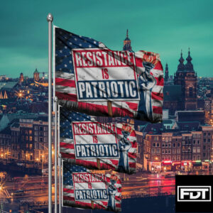 FDT Fuck Trump - (F Donald Trump) Resistance is Patriotic Flag