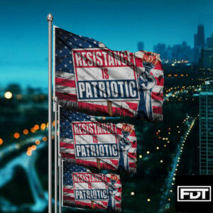FDT Fuck Trump - (F Donald Trump) Resistance is Patriotic Flag