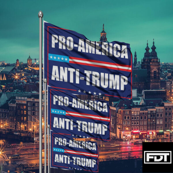 FDT Fuck Trump - (F Donald Trump) Resistance is Patriotic Pro America Flag