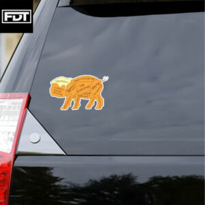 FDT Fuck Trump - (F Donald Trump) Trump Pig 2025 Defend Democracy Sticker