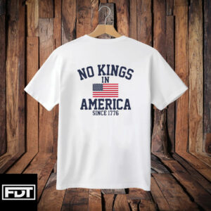 FDT Fuck Trump - No Kings in America - Support Women's Rights T-Shirt