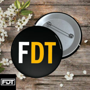 FDT Pin Button - Anti Trump