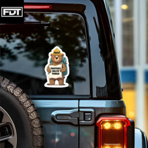 FDT Resist Bear Foxtrot Delta Tango Anti Trump Sticker and Car Magnet