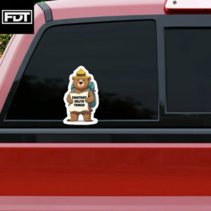 FDT Resist Bear Foxtrot Delta Tango Anti Trump Sticker and Car Magnet