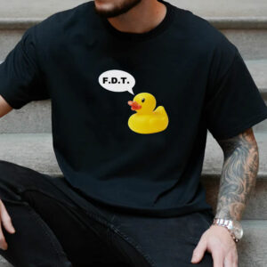 FDT Rubber Duck T-Shirt Anti Trump