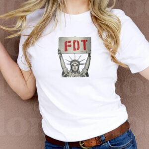 FDT T-Shirt Statue Of Liberty Anti Trump
