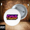 Fuck Trump Button Retro Style