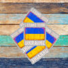 I Stand With Ukraine flag Sticker ,Car Magnet