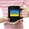 I Stand with Ukraine with Blue & Yellow Mug