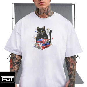 Just I Look Illegal - Black Cat Feminist T-shirt FDT