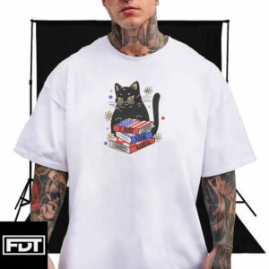 Just I Look Illegal - Black Cat Feminist T-shirt FDT