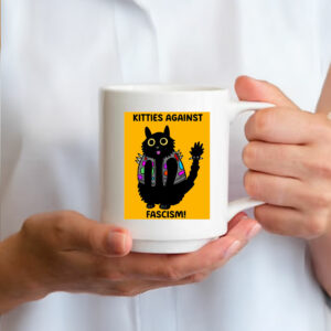 Kitties Against Fascism Mug
