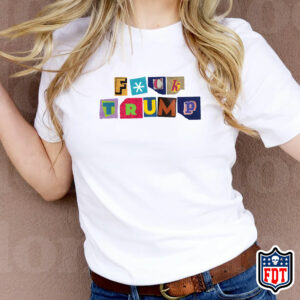 Newspaper Fuck Trump - Anti Trump FDT T-Shirt