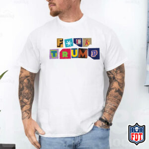 Newspaper Fuck Trump - Anti Trump FDT T-Shirt