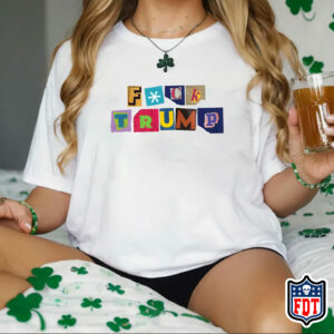 Newspaper Fuck Trump - Anti Trump FDT T-Shirt
