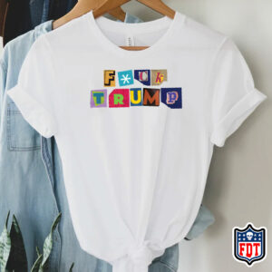 Newspaper Fuck Trump - Anti Trump FDT T-Shirt