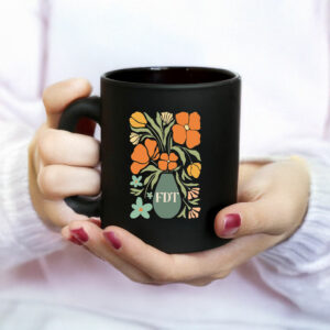 Offcial Subtle Fuck Trump FDT Floral Mug