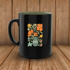 Offcial Subtle Fuck Trump FDT Floral Mug