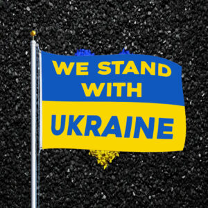 Offcial We Stand With Ukraine Flags