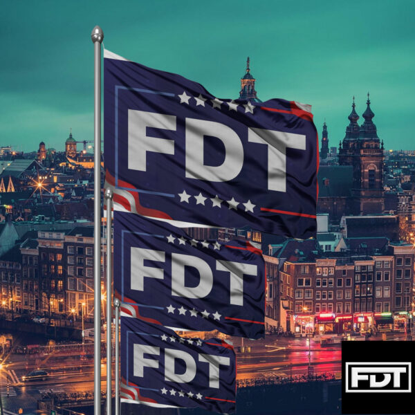 Pro America FDT Fuck Trump - (F Donald Trump) Resistance is Patriotic Flag