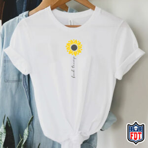Subtle FDT Trump Sunflower T-Shirt - F Trump Progressive Liberal Ukraine