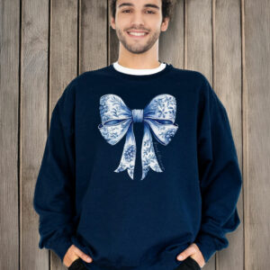 Subtle Fuck Trump Chinoiserie Bow T-Shirt