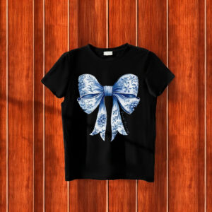 Subtle Fuck Trump Chinoiserie Bow T-Shirt