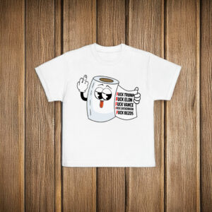 F*ck Trump F*ck Elon F*ck Vance T-Shirt Anti Trump