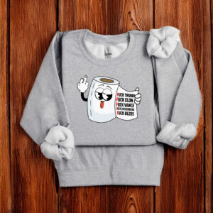 F*ck Trump F*ck Elon F*ck Vance T-Shirt Anti Trump