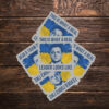 This Is What A Real Leader Looks Like, Volodymyr Zelensky Support Ukraine Sticker ,Car Magnets