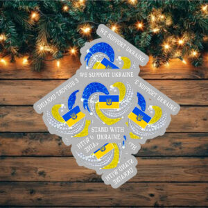 We support Ukraine Stand with Ukraine Sticker ,Car Magnets