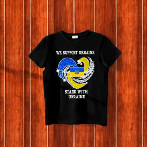 We support Ukraine Stand with Ukraine T-Shirts