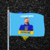 Zelensky I Stand With Ukraine Flag